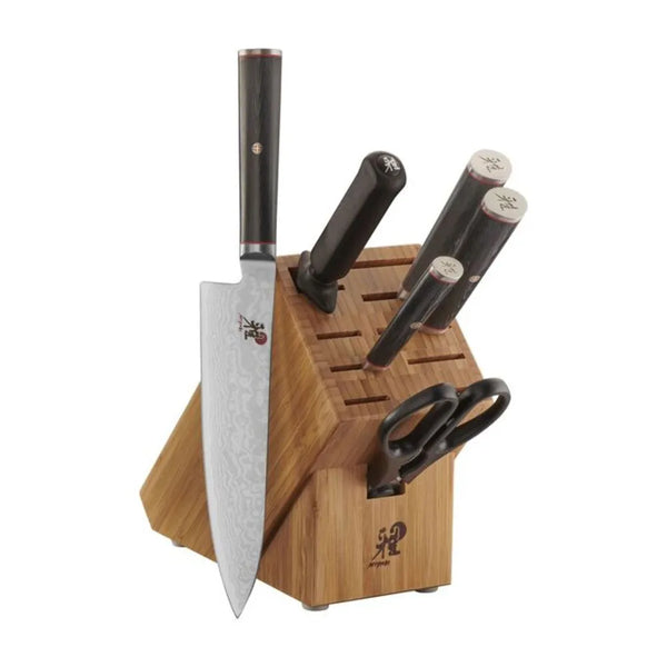 Miyabi 1019889 Kaizen 7 Piece Knife Set with Bamboo Block