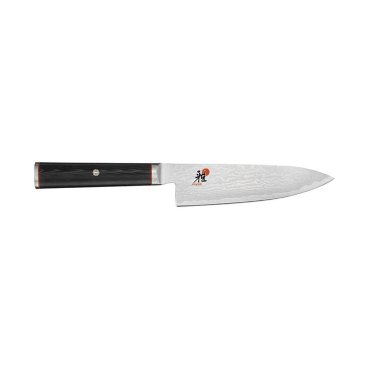 Miyabi 1019909 6" Chef's Knife w/ Black Linen Micarta Handle