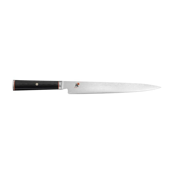 Miyabi 1019923 9.5" Slicing Knife with Black Linen Micarta Handle