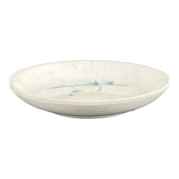 Thunder Group 102.8BB Blue Bamboo 2 oz Melamine Sauce Dish, Pack of 12