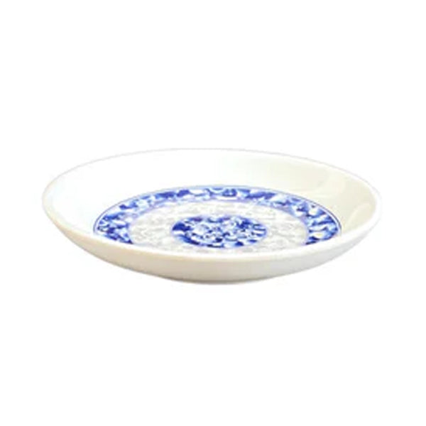 Thunder Group 102.8DL Blue Dragon 2 oz Melamine Sauce Dish, Pack of 12