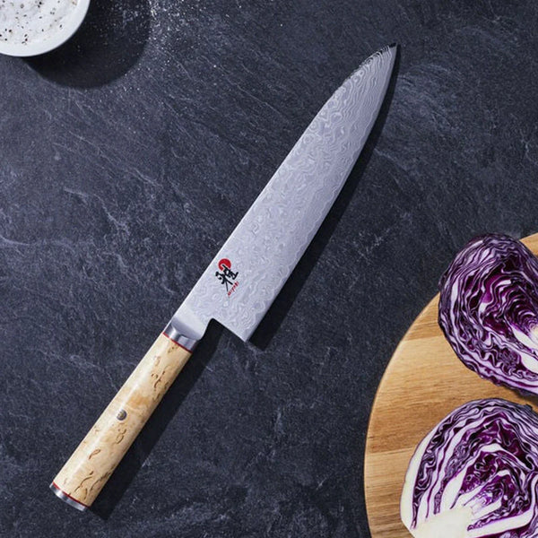 Miyabi 1020089 8" Chef's Knife with Birchwood Handle