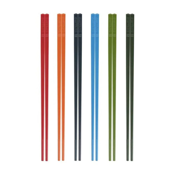 Zwilling 1021193 Plastic Multi-Coloured Chopsticks, 12 Pcs