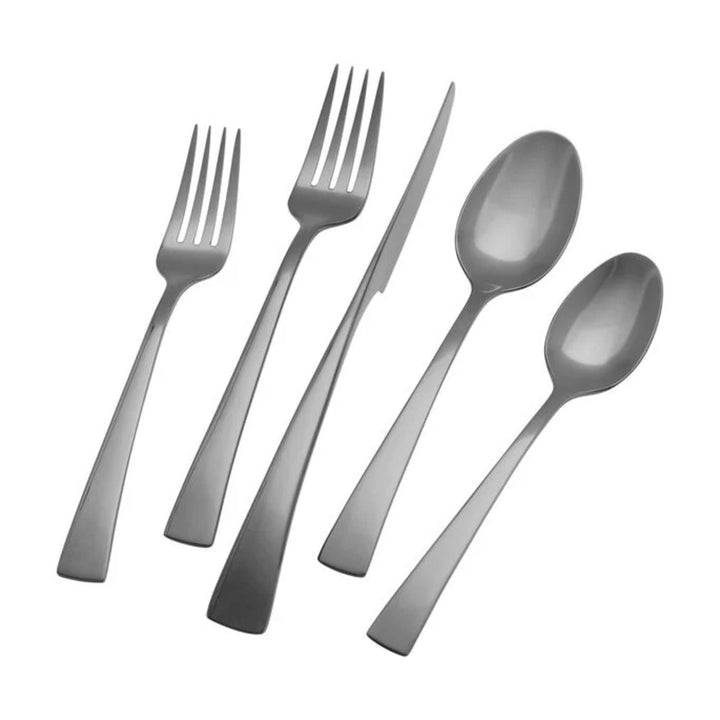 Zwilling 1021353 20 Piece Stainless Steel Flatware Set, Slate