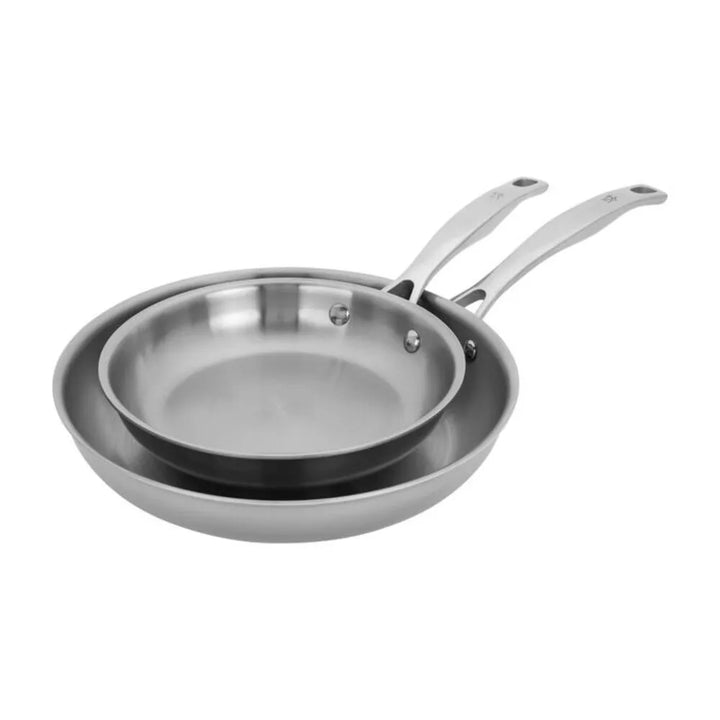 Henckels 1023645 CLAD H3 Stainless Steel Fry Pan Set, 2 Piece