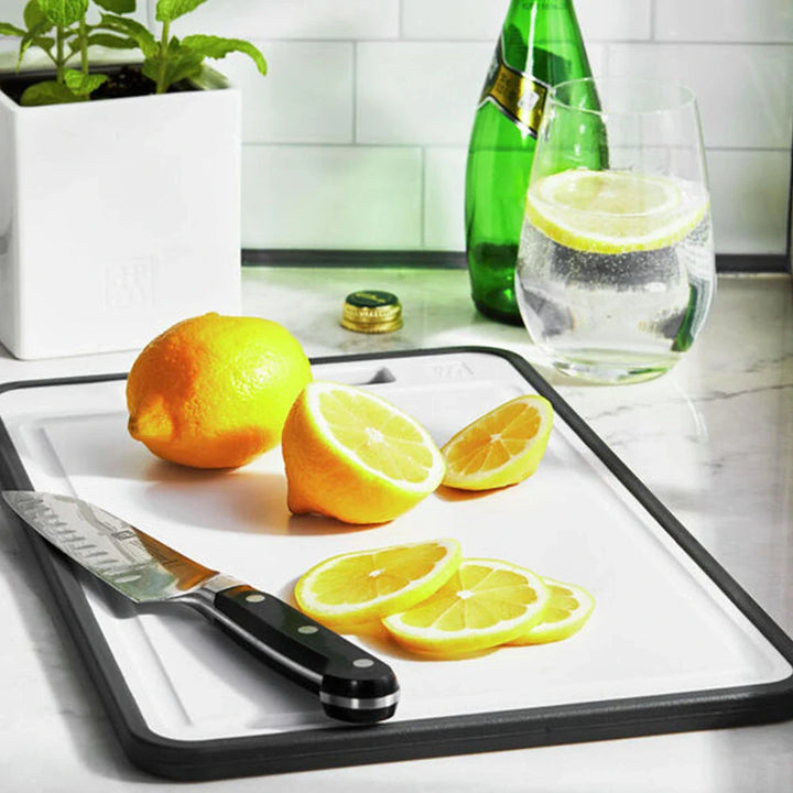 Zwilling 1024718 Plastic Cutting Board with Antibacterial Finish, 9.75"x15.25"x0.5"