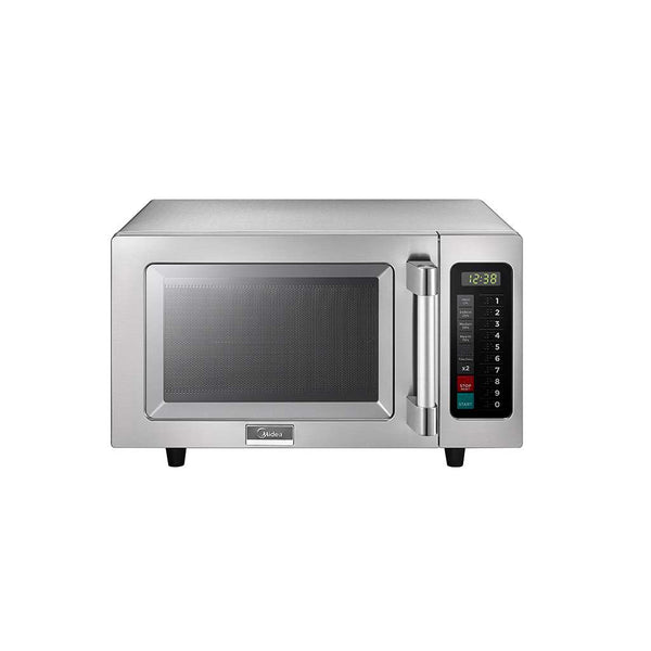 Midea 1025F1A 20-1/8"  Commercial Microwave Oven with Touch Control Pad, Stainless Steel, 120v/1ph, 1000W, 0.9 cu. ft.