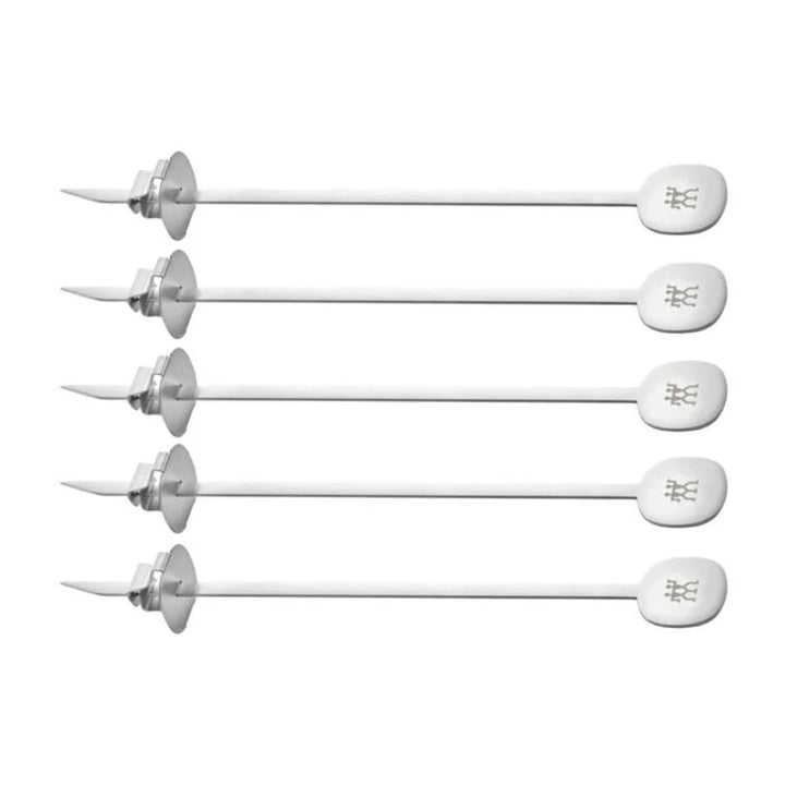 Zwilling 1026140 BBQ 5 Piece Stainless Steel Skewer Set