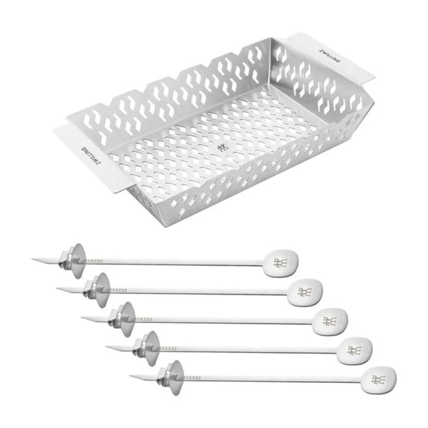 Zwilling 1027926 Stainless Steel 6-Piece Kabob Set