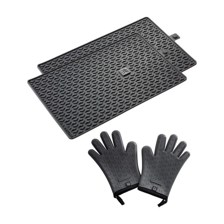 Zwilling 1028218 3 Piece Mat & Gloves Set