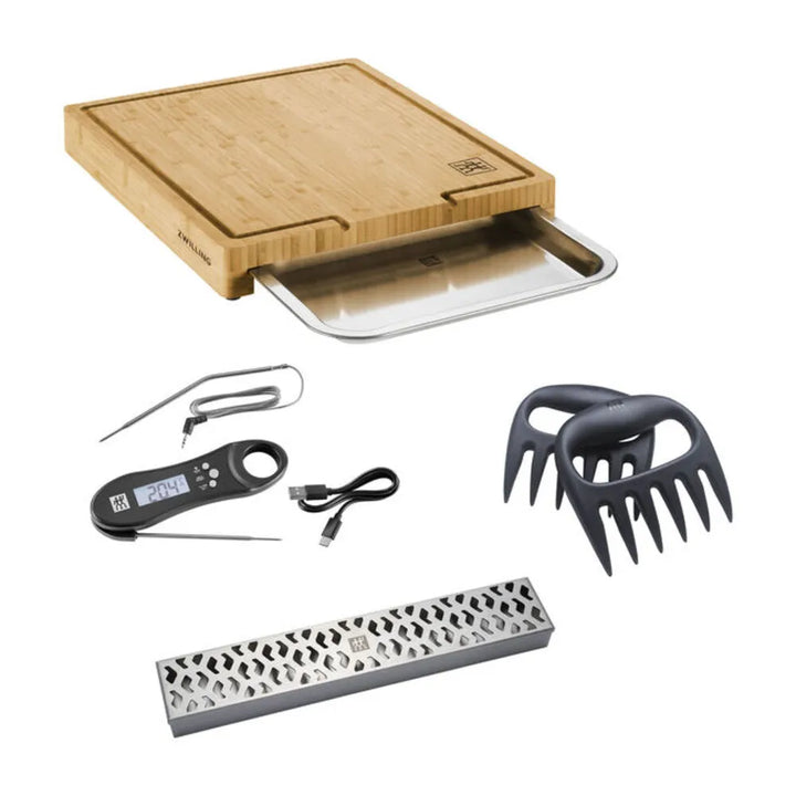 Zwilling 1028219 BBQ + 4 Piece Smoker Set