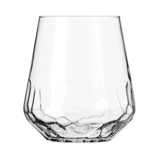 Libbey 1062 17.75 oz. Bujarda Hammered Stemless Wine Glass - Case of 12 Pcs