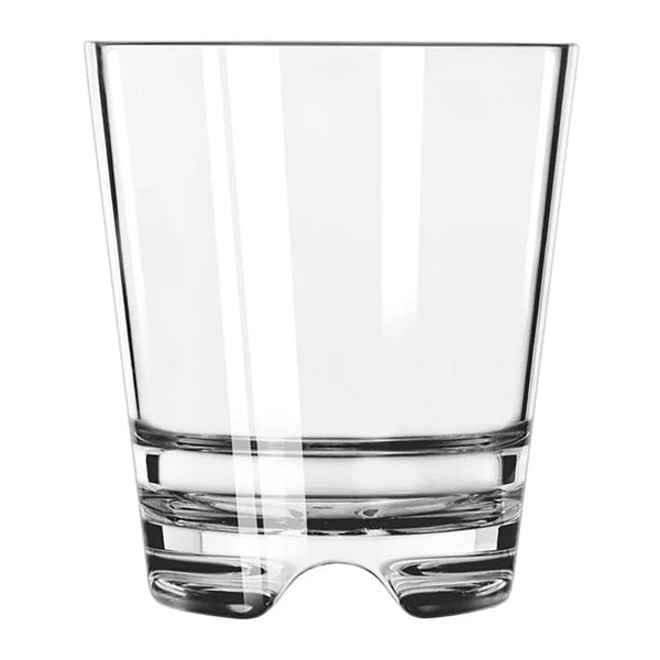 Libbey 109436 12 oz. Infinium DX Tritan Plastic Stackable Rocks / Double Old Fashioned Glass - Case of 12 Pcs