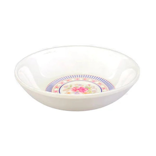 Thunder Group 1101AR Rose 1 oz Melamine Sauce Dish, Pack of 12