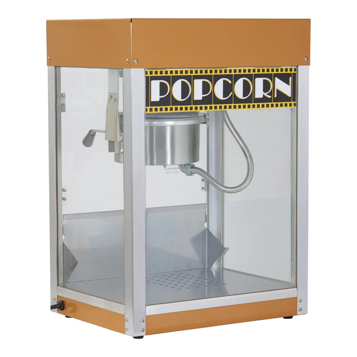 Winco 11048 Benchmark Premiere Popcorn Machine with 4 oz Kettle, 120V