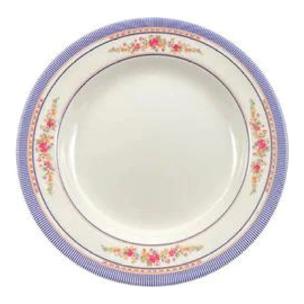 Thunder Group 1106AR Rose 3 oz Melamine Soup, Plate Pack of 12