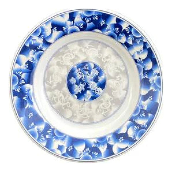 Thunder Group 1107DL Blue Dragon 5 oz Melamine Soup Plate, Pack of 12