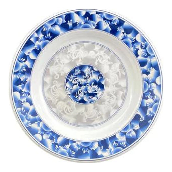 Thunder Group 1108DL Blue Dragon 7 oz Melamine Soup Plate, Pack of 12