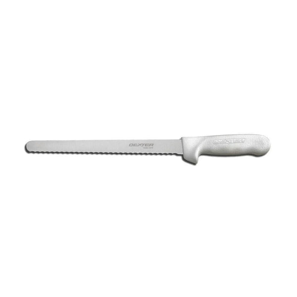 Dexter Russell 13403 Sani-Safe 10" Narrow Scalloped Slicer S140N-10SC-PCP