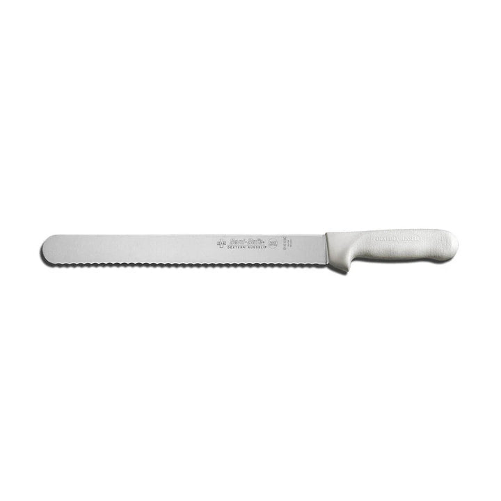 Dexter Russell 13463 Sani-Safe 12" Scalloped Slicer S140-12SC-PCP