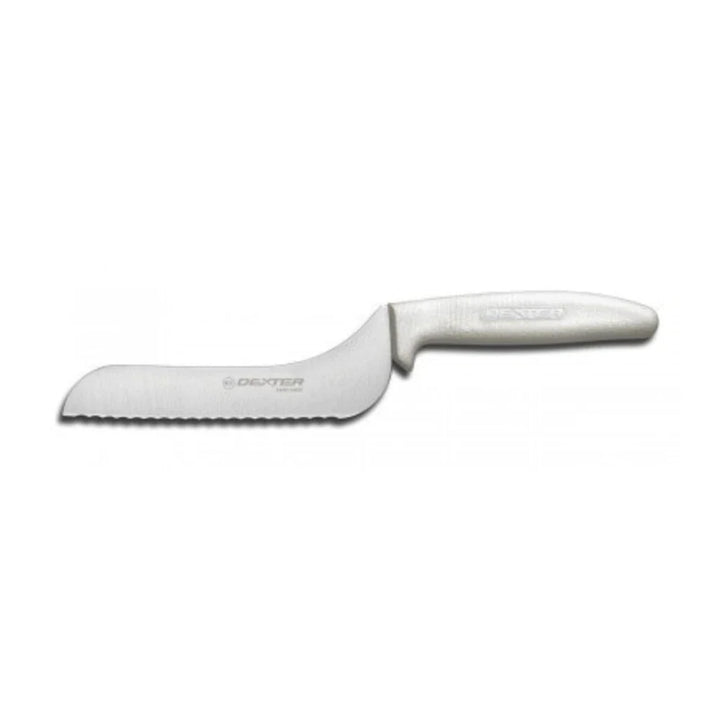 Dexter Russell 13623 Sani-Safe 7" Scalloped Offset Slicer S163-7SC-PCP