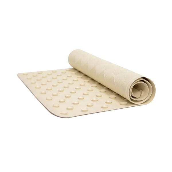 Hospitality 1 Source 1422BM-EC Rubber 22" x 14" Bath Mat — Ecru Case Pack of 24 Pieces