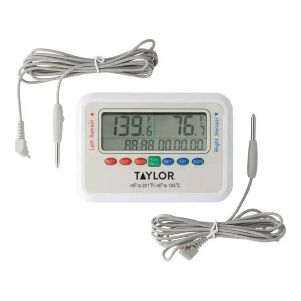 Taylor 1442 Critical Care Digital Thermometer for Refrigerator / Freezer, -40 to 221 F