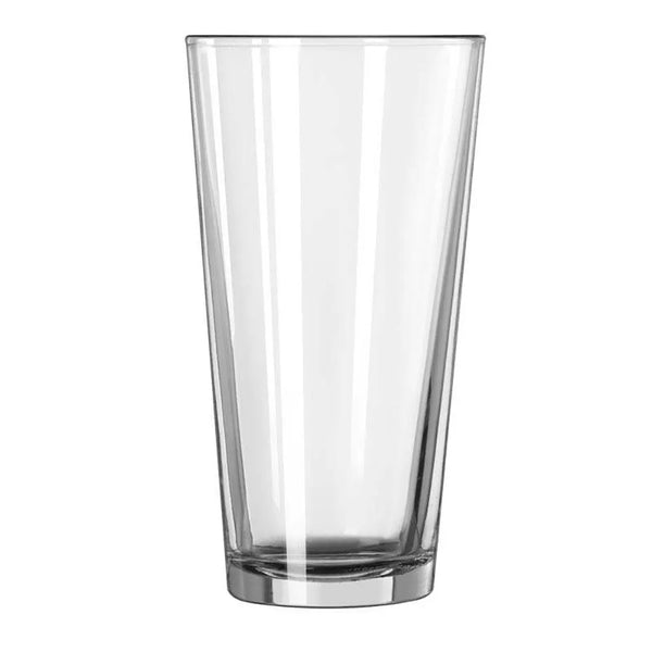 Libbey 15144 20 oz. Restaurant Basics Customizable Rim Tempered Tall Mixing Glass - Case of 24 Pcs