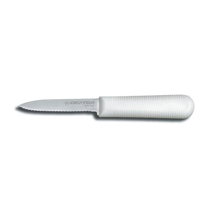 Dexter Russell 15373 Sani-Safe 3 1/4" Scalloped Paring Knife S104SC-PCP