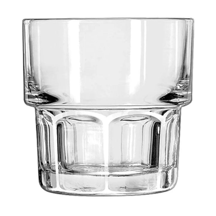 Libbey 15661 7 oz. Gibraltar Stackable Rocks / Old Fashioned Glass - Case of 36 Pcs