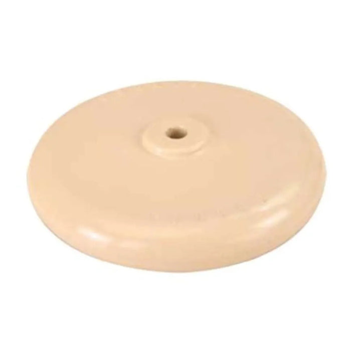 Forbes Industries 1602-BE 4.5" Revolving Corner Bumper Wheel Replacement with Hardware, Beige - The Horecastore