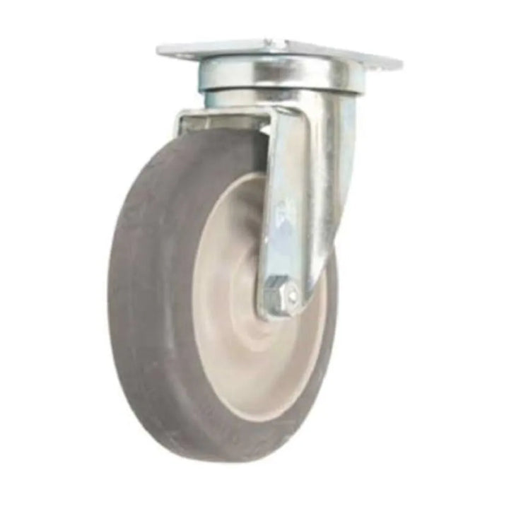 Forbes Industries 1616-S 5" Standard Gray Wheel & Swivel Caster - The Horecastore