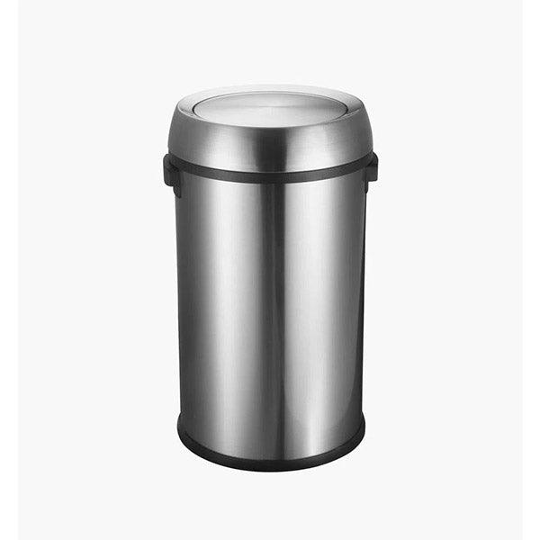 17 Gallon Stainless Steel Open Top Trash Can