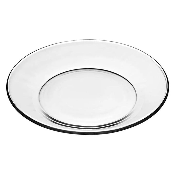 Libbey 1788491 7 1/2" Moderno Glass Salad / Dessert Plate - Case of 12 Pcs