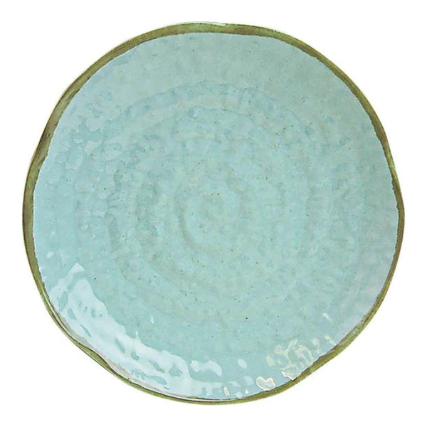 Thunder Group 1807SS Seaside 7-1/4" Melamine Lotus Shape Plate, Pack of 12