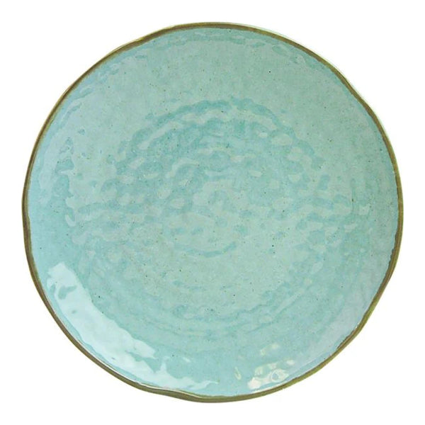 Thunder Group 1808SS Seaside 8-1/4" Melamine Lotus Shape Plate, Pack of 12