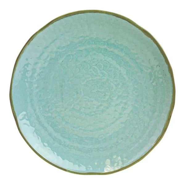 Thunder Group 1809SS Seaside 9-3/8" Melamine Lotus Shape Plate, Pack of 12