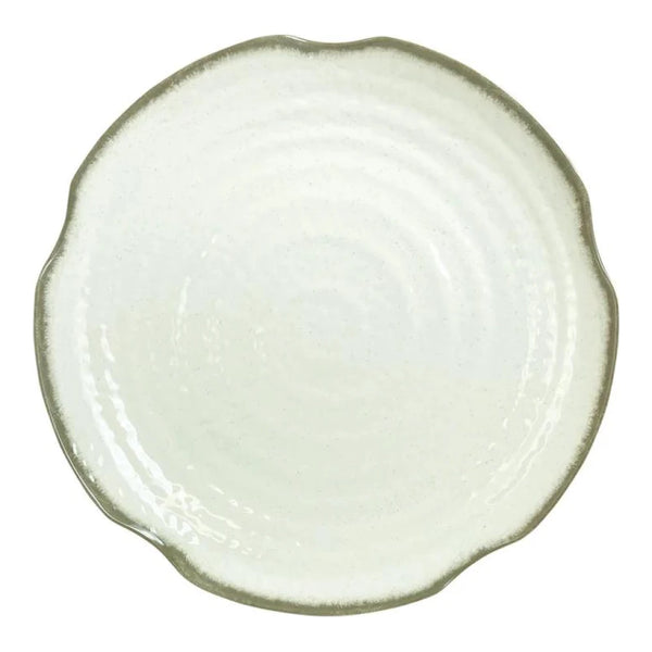 Thunder Group 1812VT Victoria 12" Melamine Lotus Shape Plate, Pack of 12