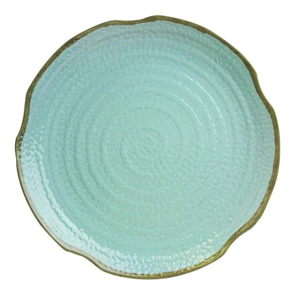 Thunder Group 1816SS Seaside 16" Melamine Lotus Shape Plate, Pack of 12