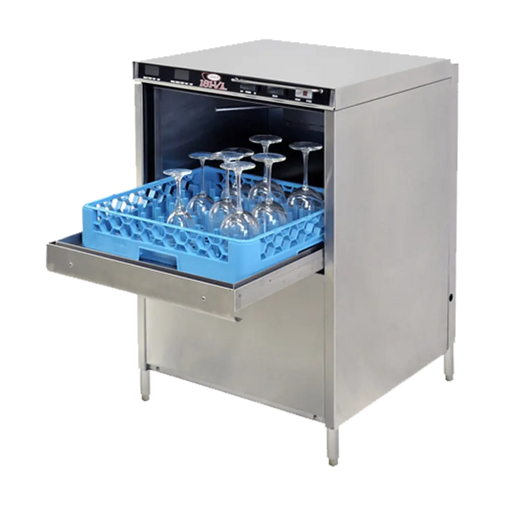 CMA Dishmachine 181 VL High Temperature Energy Recovery Undercounter Glasswasher, 1 Phase, 220V, 60Hz, 1HP