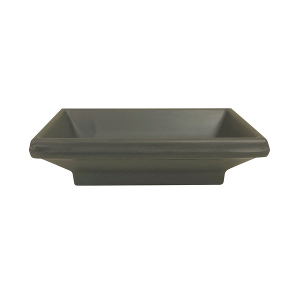 Thunder Group 19001SG Classic Stone Grey 2 oz Melamine Sauce Dish, Pack of 12