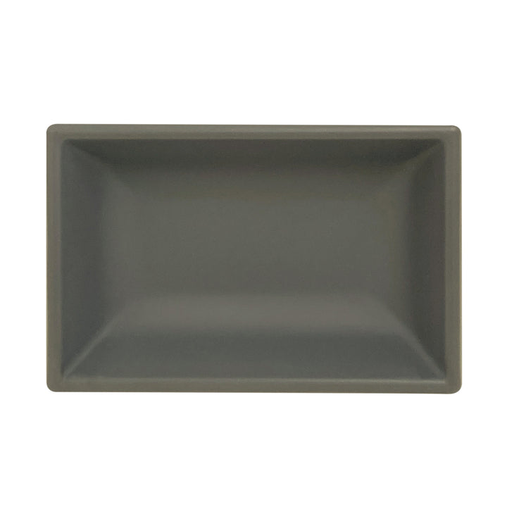 Thunder Group 19001SG Classic Stone Grey 2 oz Melamine Sauce Dish, Pack of 12 2