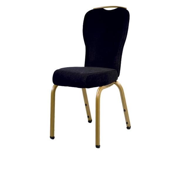 Duke Relax Aluminium Banquet Chair with Upright Flex Back, Lightweight, Webbed Seat With Lumbar Support, Stackable