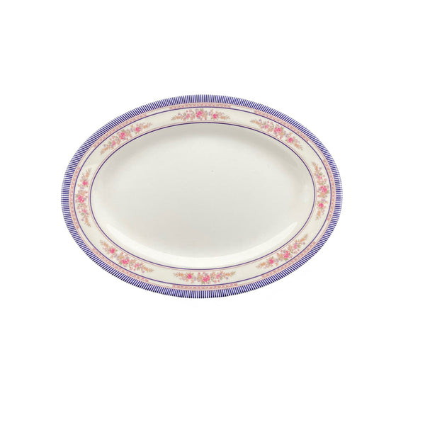 Thunder Group 2014AR Rose 14" x 10" Melamine Platter, Pack of 12