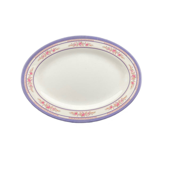 Thunder Group 2016AR Rose 16" x 11-5/8" Melamine Platter, Pack of 12