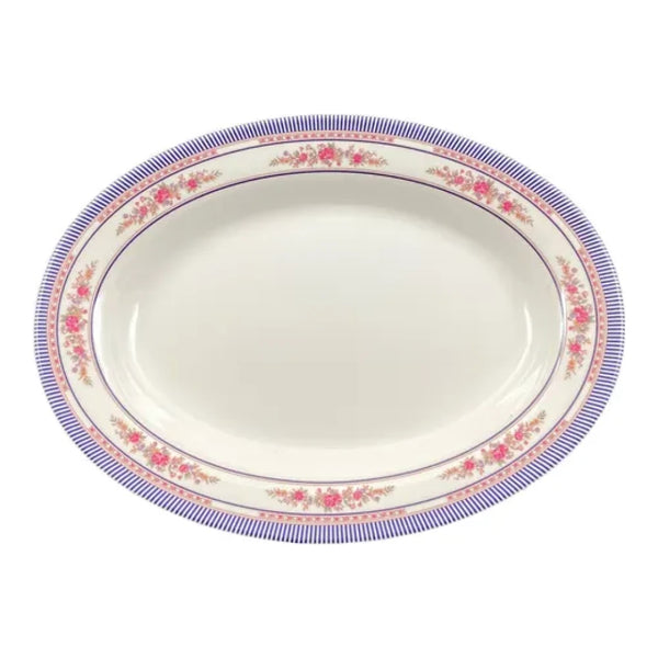 Thunder Group 2109AR Rose 7 oz Melamine Deep Platter, Pack of 12