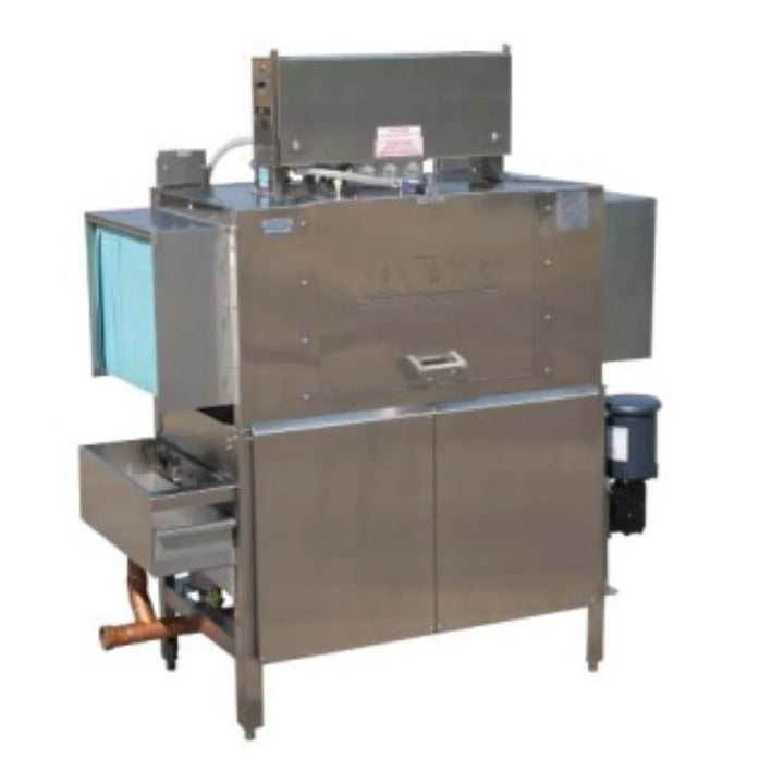 American Dish ADC-44 L-R Dish Machine 44" High Temp Conveyor With Stainless Steel Final Rinse Jets