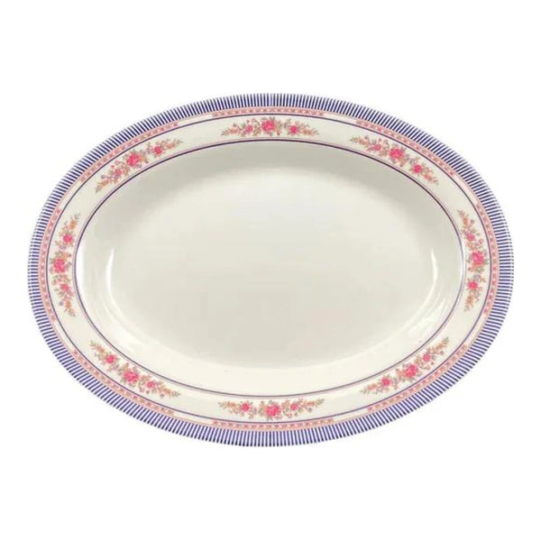 Thunder Group 2113AR Rose 24 oz Melamine Deep Platter, Pack of 12