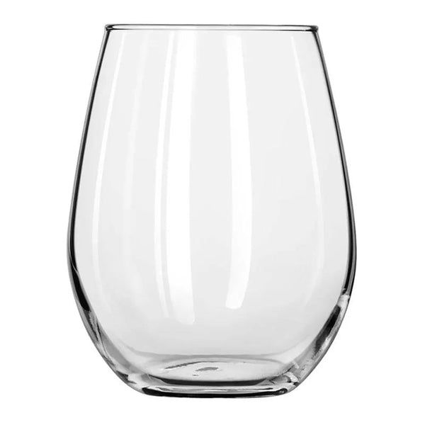 Libbey 217 12 oz. Customizable Stemless White Wine Glass - Case of 12 Pcs