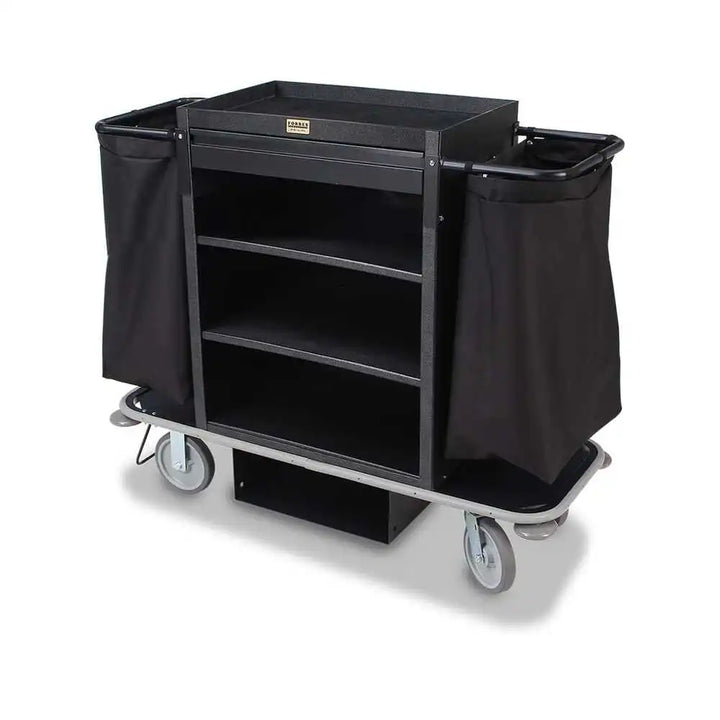 Forbes Industries 2200-38 56" Plastic Housekeeping Cart Deep Top Tray - The Horecastore